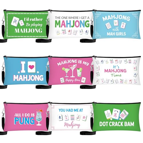 R.HORSE 9-Piece Sport Cosmetic Makeup Bag Set for Women and Girls