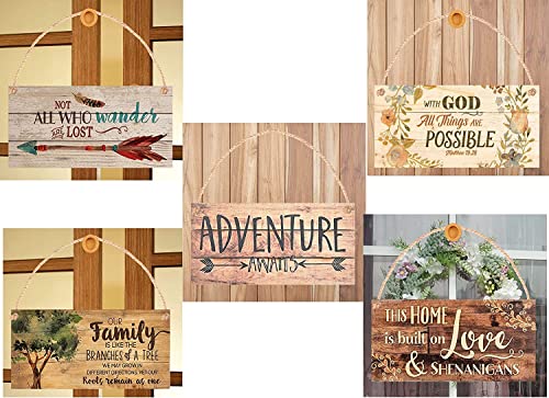 Rustic Wooden Sign - Here Comes The Bride - 8x12 Inches
