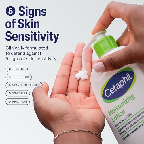 Cetaphil Daily Facial Cleanser & Moisturizer Set 18oz - Gentle Face Wash + Lotion