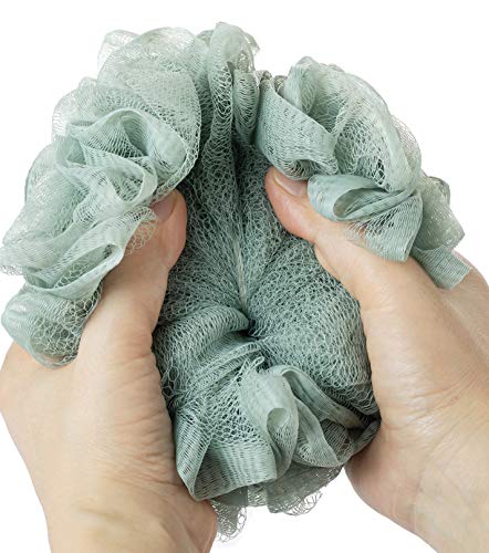 KAKOOI Pink Bath Loofah Sponge for Body Exfoliation - 1 Pc