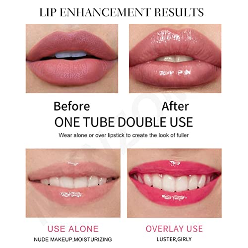 Joyeee 6pcs Tinted Lip Oil Set #3 - Moisturizing, Plumping Lip Gloss & Balm
