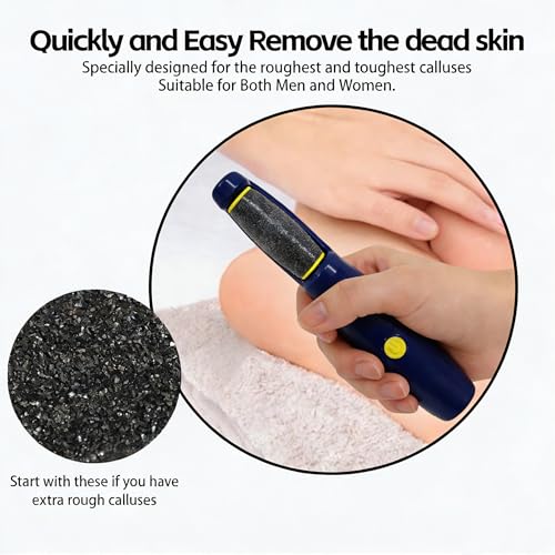 12 Extra Coarse Replacement Rollers for Amope & Dr Scholl's Foot File