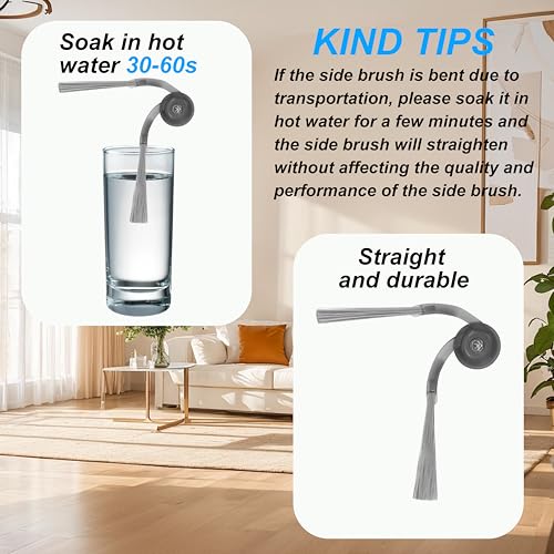 Roborock QV35A Side Brush - Tangle-Free Cleaning for Q10, S5+, Q7 M5+