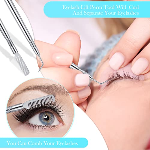 Chumia 2-Pack Stainless Steel Eyelash Lift Tool & Separator