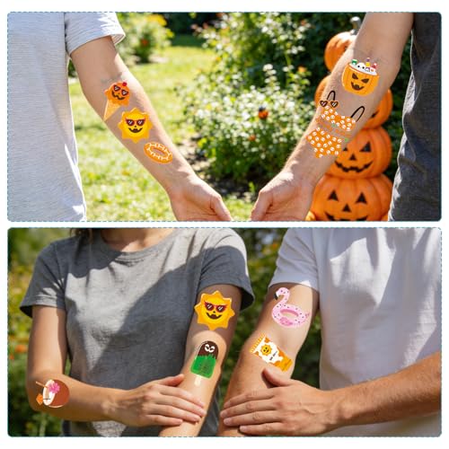 Summer Halloween Temporary Tattoos - 200+ Skull Designs for Parties