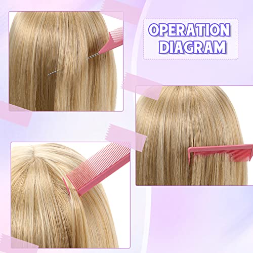 8-Piece Hair Styling Tool Set for Women - Brushes & Combs