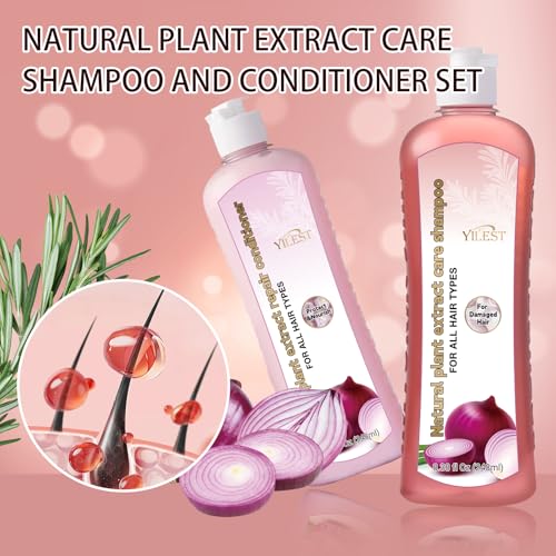 Onion Biotin Rosemary Shampoo for Healthy Hair Growth & Shine