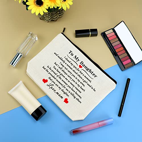 Mikela Daughter Gift Cosmetic Bag - Personalised Makeup & Travel Pouch