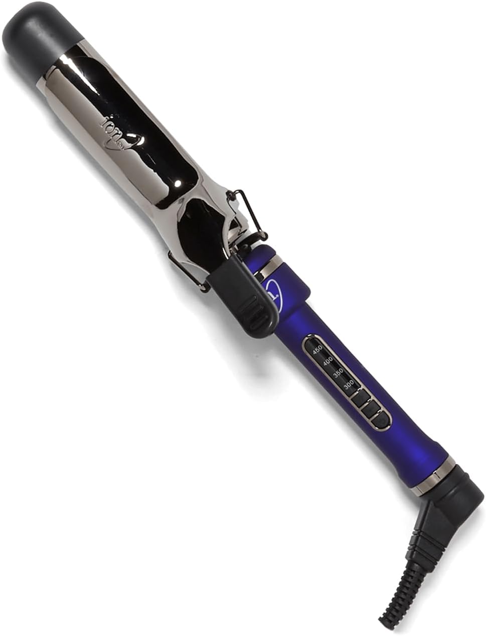 Titanium Curling Iron - 1.5 Inch | Heats Up to 450°F for Maximum Curl Retention, Dual Voltage