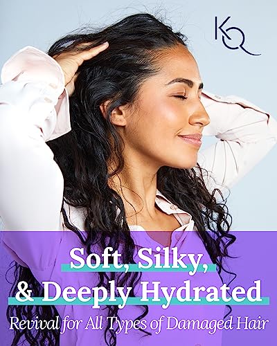 Keranique Hair Mask - Deep Repair & Hydration for Dry Hair (0.5 Fl Oz, Pack of 4)