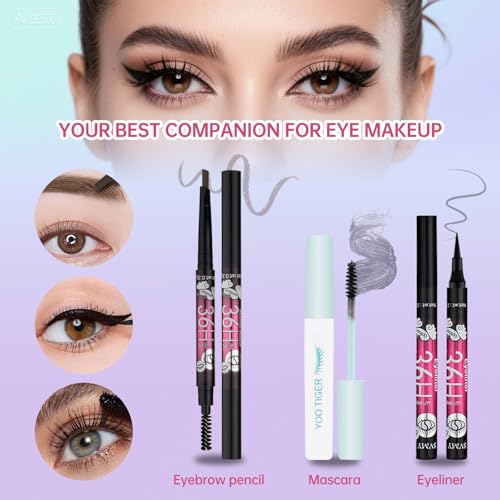 Venshun E Set Box Makeup Kit - All-in-One Travel Makeup Set for Teens