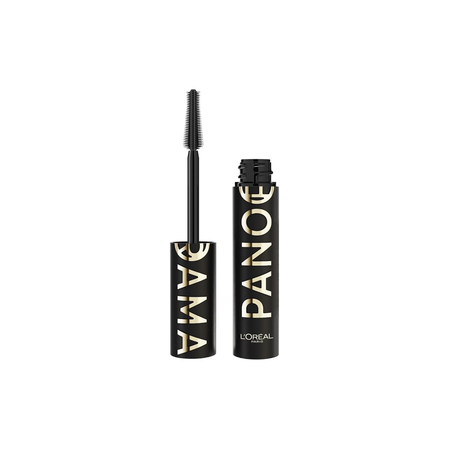 L'Oreal Paris Voluminous Panorama Mascara - Lengthening & Volumizing Formula | Smudge-Resistant, All Night Black, 0.33 Fl Oz