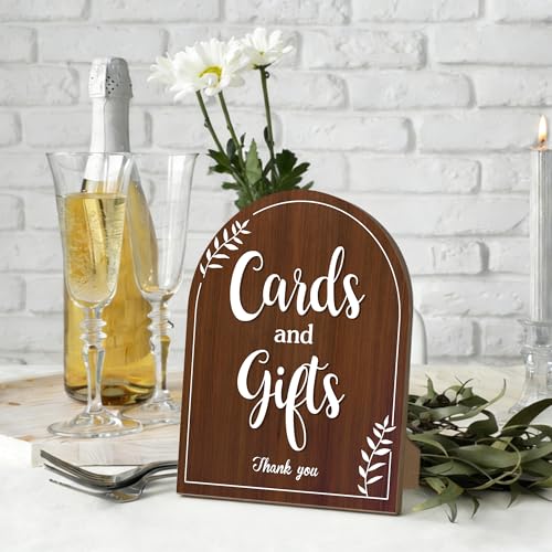 Wedding Welcome Sign with Stand - 8x10 Wooden Plaque for Events