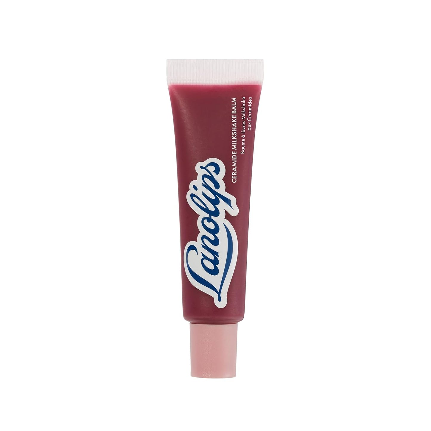 Lanolips Tinted Lip Balm - Hydrating Ceramide Milkshake Formula | Sheer Glossy Caramel Melt (0.44 oz)