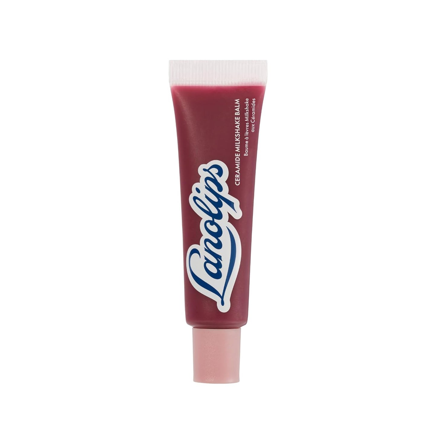 Lanolips Tinted Lip Balm - Hydrating Ceramide Milkshake Moisturizer | Sheer Glossy Balm in Caramel Melt (0.44 oz)