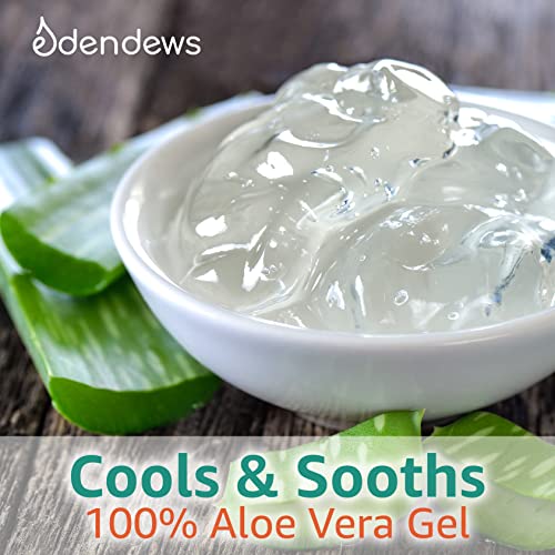 Eden Dews Organic Aloe Vera Gel 100% Pure 32 OZ - Large Size