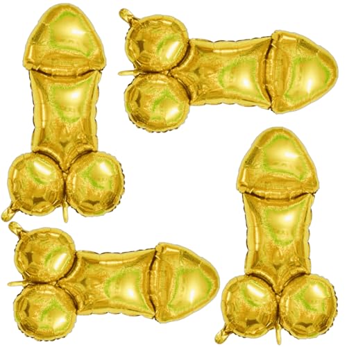Giant Rose Gold Bachelorette Party Foil Balloons - 4 Pack