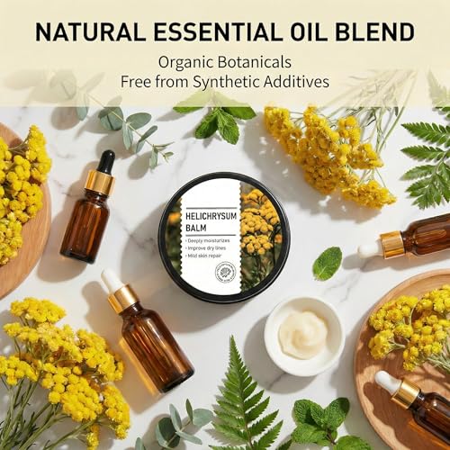 Grospe Helichrysum Balm with Essential Oil for Face & Body - 2.82 oz
