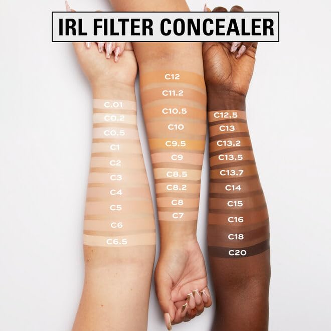 Revolution Concealer - Full Coverage, Oil-Free, Lightweight Formula with Hyaluronic Acid | C6, 0.21 oz