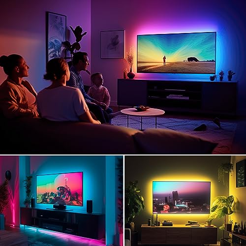 Maylit 16.4ft ICRGB TV LED Backlight for 65-75 Inch TVs