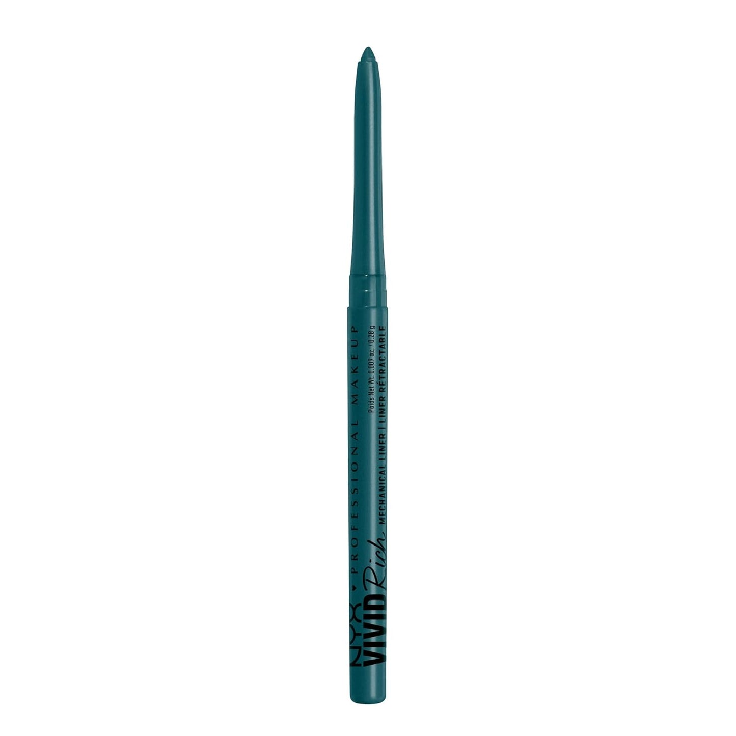 NYX Mechanical Eye Pencil - Vivid Deep Blue Retractable Eyeliner | Creamy Formula, Sapphire Bling
