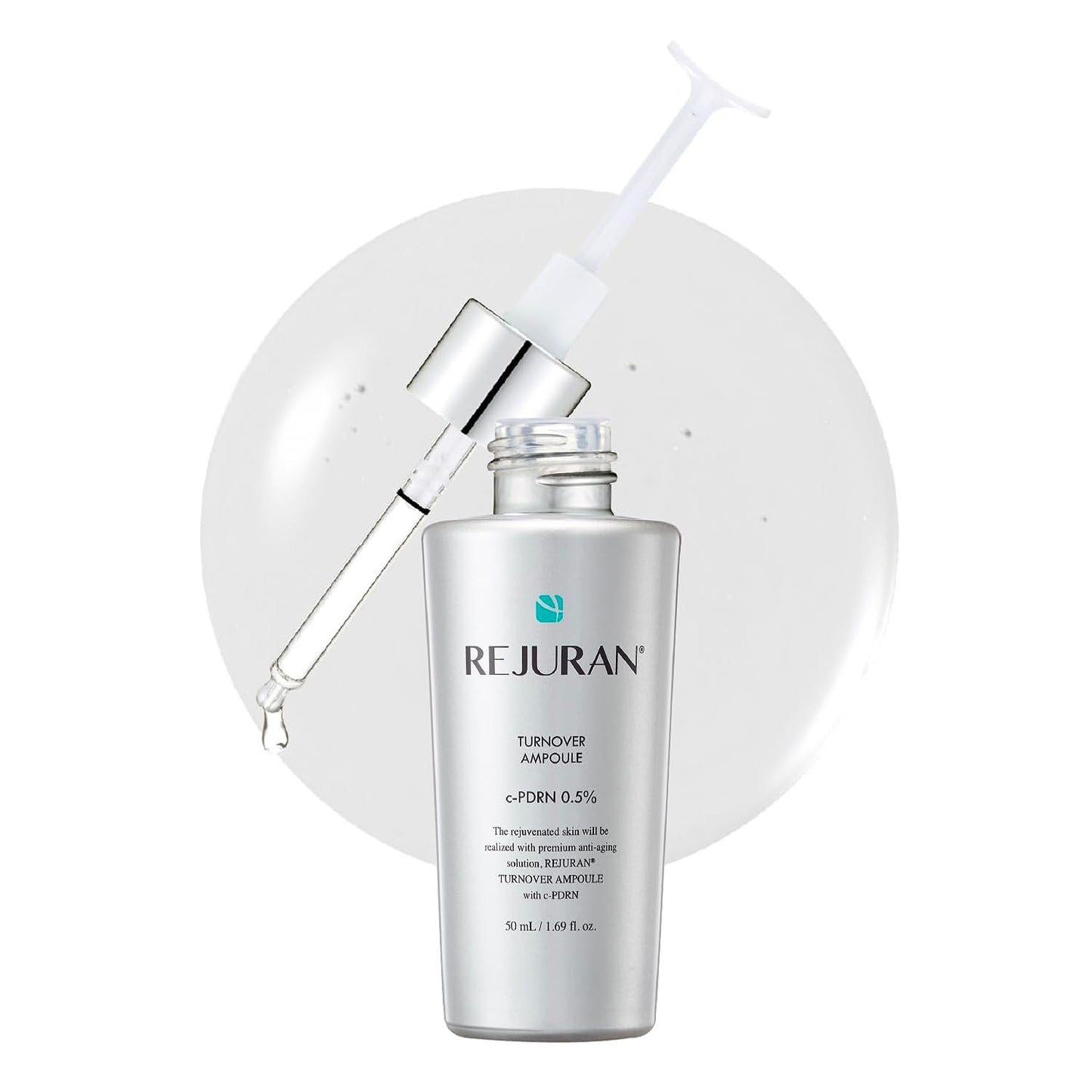 Rejuran® Dual Effect Ampoule - Korean Face Serum for Hydration, Firming & Radiance | 10mL Travel Size