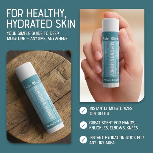 Rinse Bath & Body Honey & Almond Solid Lotion Stick - 0.5 oz Moisturizer