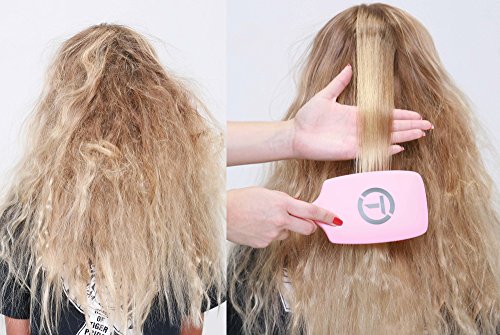 Tion Detangler Paddle Hair Brush - Anti-Static Brush for Wet & Dry Hair