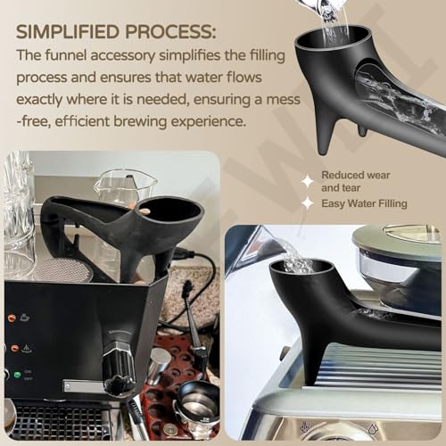Silicone Water Tank Access Funnel for Breville Espresso Machines