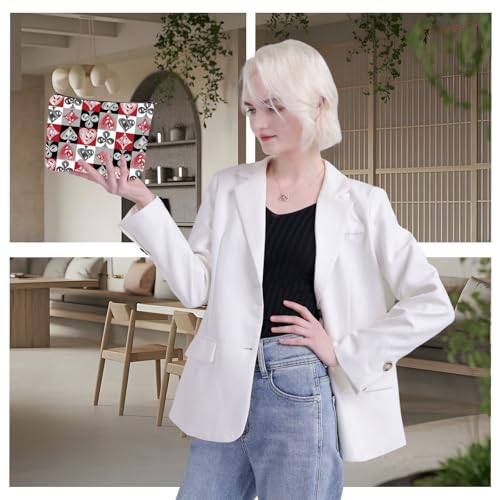 Poker-Themed Makeup Bag for Playing Card Lovers - VAMSII