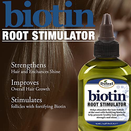 Difeel Biotin Root Stimulator 7.1 oz Hair Growth Serum for Thinning Hair