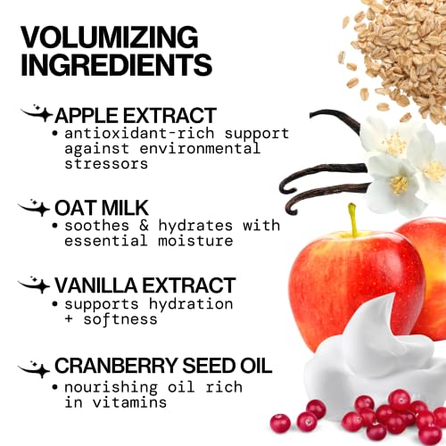 Pacifica Vanilla Oat Milk Hair Mousse - Light Hold, Hydrating & Vegan 5oz