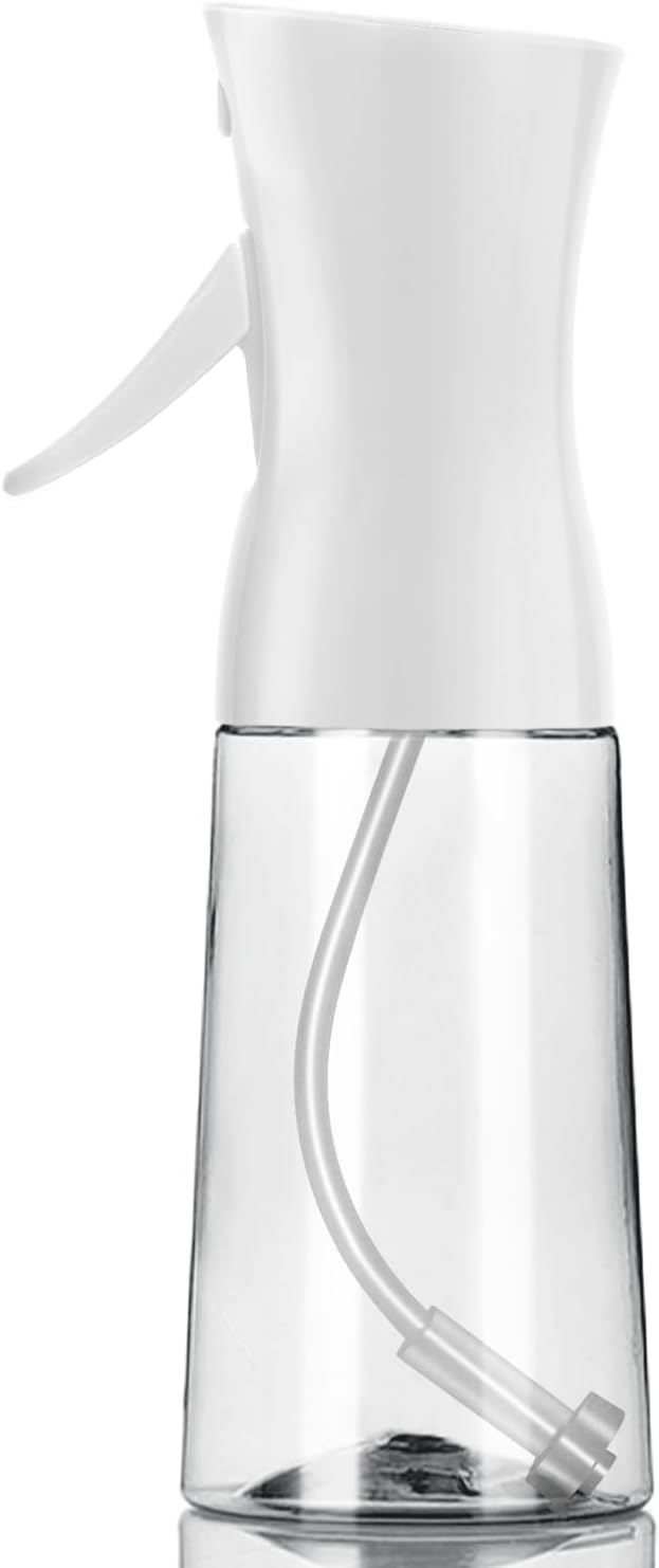 Continuous Spray Bottle - Ultra-Fine Mist for Hair, Skincare & Plant Care | White 300ml