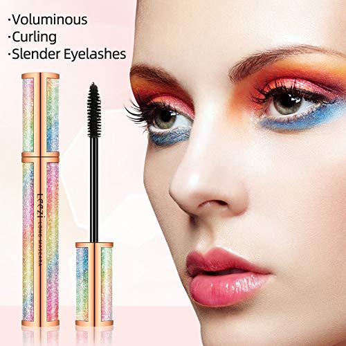 Earthsport 4D Silk Fiber Waterproof Mascara - Volumizing & Lengthening (2 Pack)
