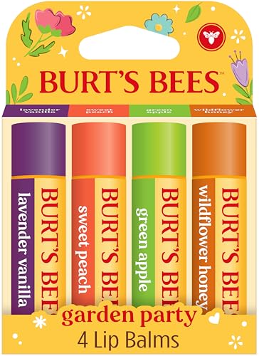 Burt's Bees Garden Party Lip Balm Set - 4 Natural Flavors
