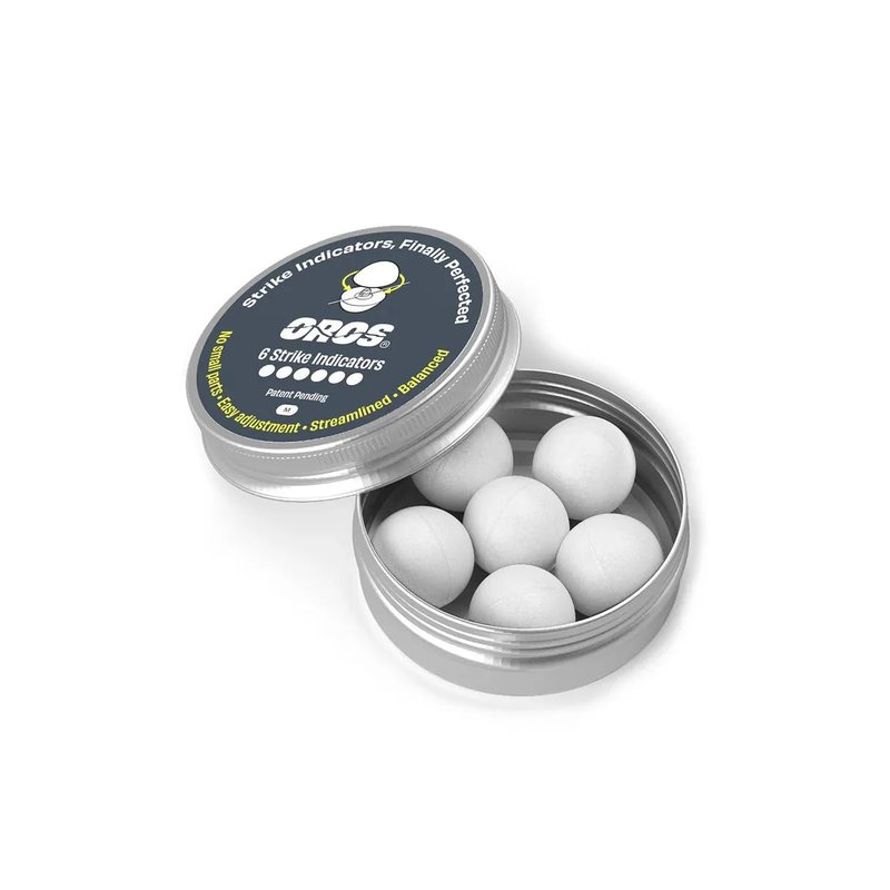 OROS Strike Indicator 6-Pack (Small, White)