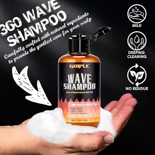 Goiple Waves Pomade & Shampoo Set for 360 Waves - 10pcs
