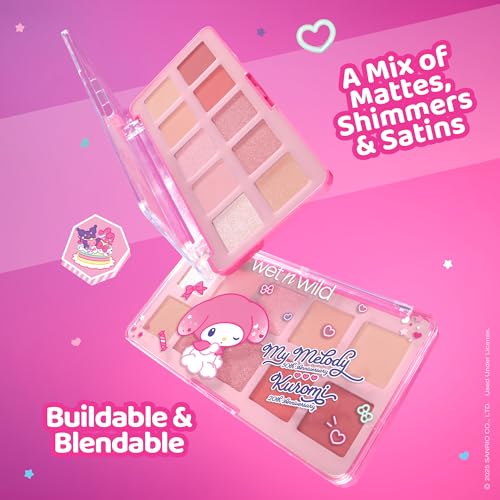 wet n wild My Melody and Kuromi Eye & Face Palette - Cozy Cuteness