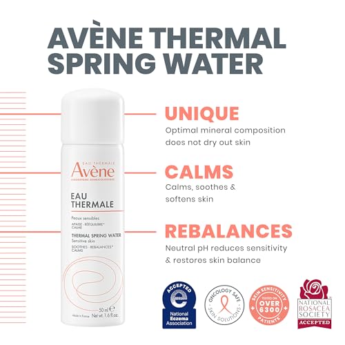 Avène Thermal Spring Water Mist for Sensitive Skin - Soothing & Calming