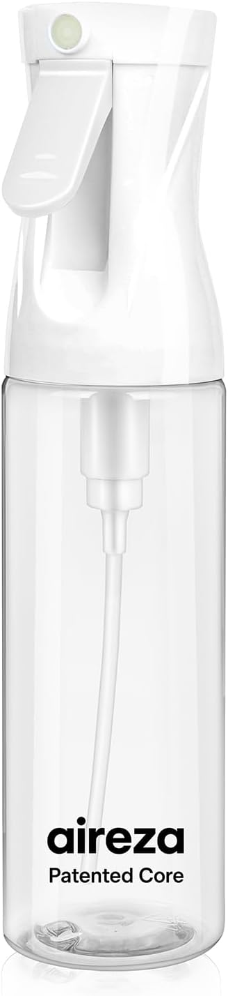 Continuous Spray Bottle - Ultra-Fine Mist Sprayer for Hair, Plants & Cleaning | 300 ml / 10 oz, BPA-Free, Leak-Proof