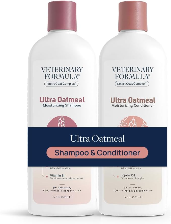 Smart Coat Detangler Spray for Dogs - Gloss & Glide Conditioner with Silk Protein | 8 Fl Oz