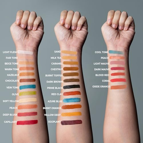 Beige Tone Refill Pan for Narrative Cosmetics Flesh Tone Palette - Waterproof SFX Makeup