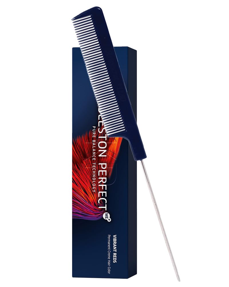Koleston Perfect ME+ Medium Brown Ash Hair Color - Permanent Creme Dye 2oz | Includes Tail Comb