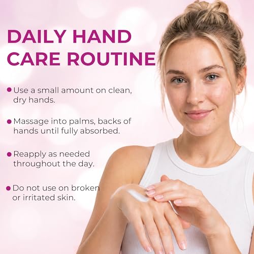 Retinol LIVAURA Hand Cream for Dry Cracked Hands - Moisturizing & Fast Absorbing