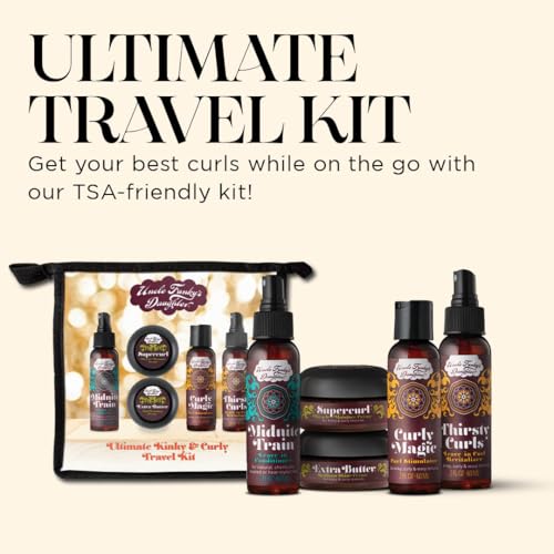 Uncle Funky's Daughter Curly Hair Kit - Kinky & Curly Girl Styling Set