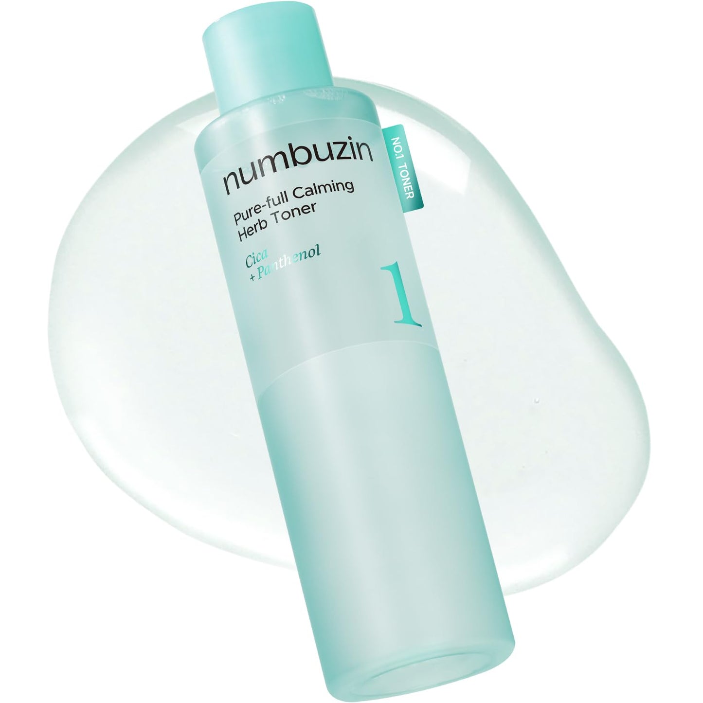 Numbuzin No.1 Toner - Calming Herb Formula for Breakouts & Redness | Centella Asiatica, Licorice Root | 10.14 fl. oz.