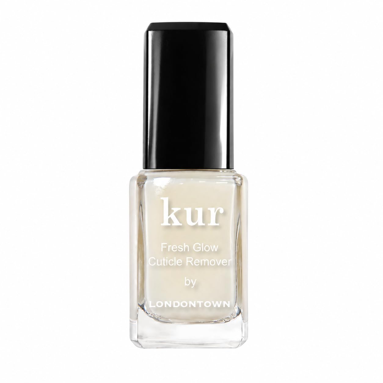 LONDONTOWN Fresh Glow Cuticle Remover - Instant Cuticle Remover Liquid - No Tool or Cutting Moisturizing Softening Nail Care for Dry, Damaged Cuticles, .40fl oz