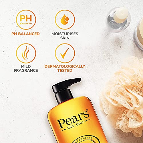 Pears Pure & Gentle Hand Wash with Natural Oils - Pack of 2, 250 ML