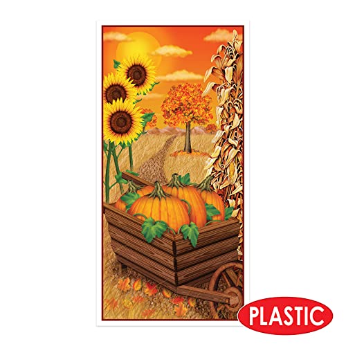 Beistle 30-Inch Fall Decorative Door Cover for Autumn