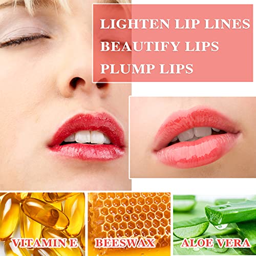 Fusang 8P Crystal Jelly Color Changing Lipstick Tinted Lip Balm, Long Lasting Waterproof